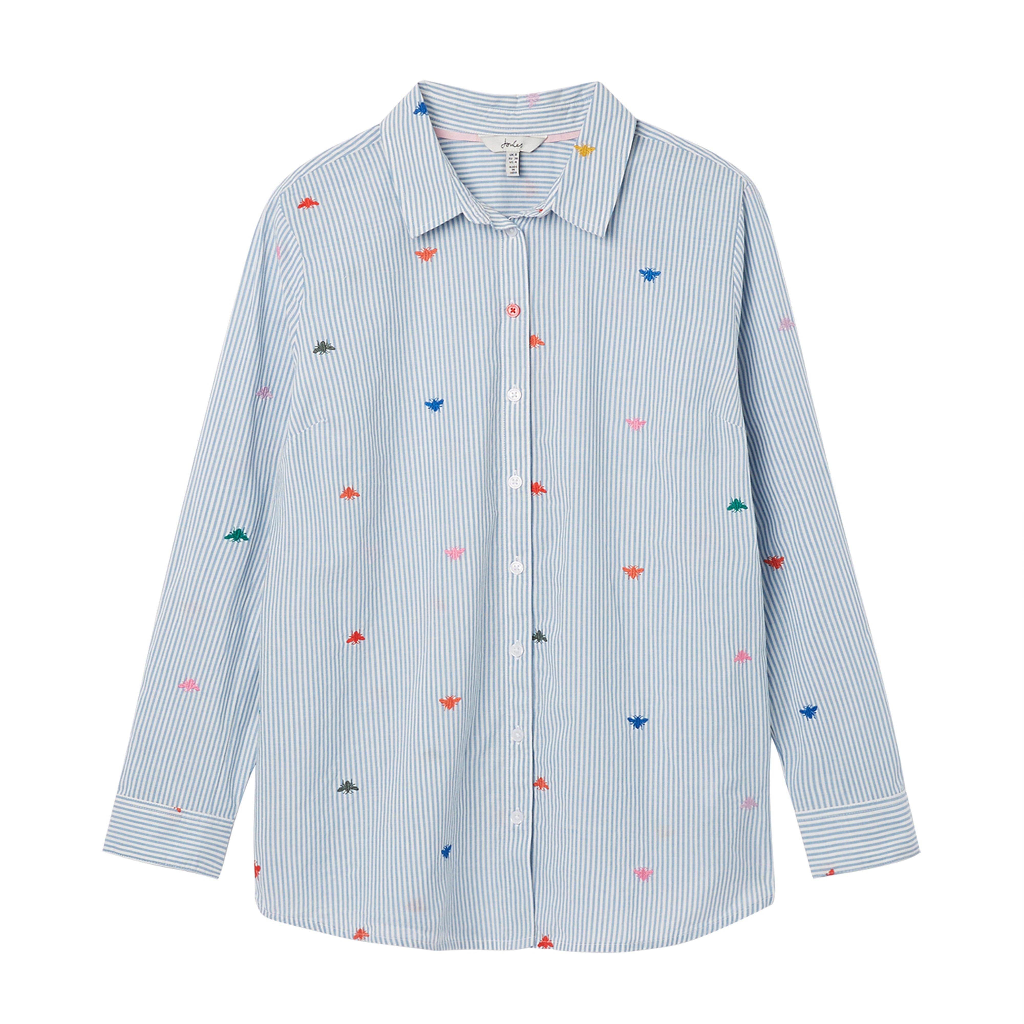 Womens Cornelia Shirt Blue Bees