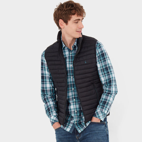 Mens Snug Gilet Black