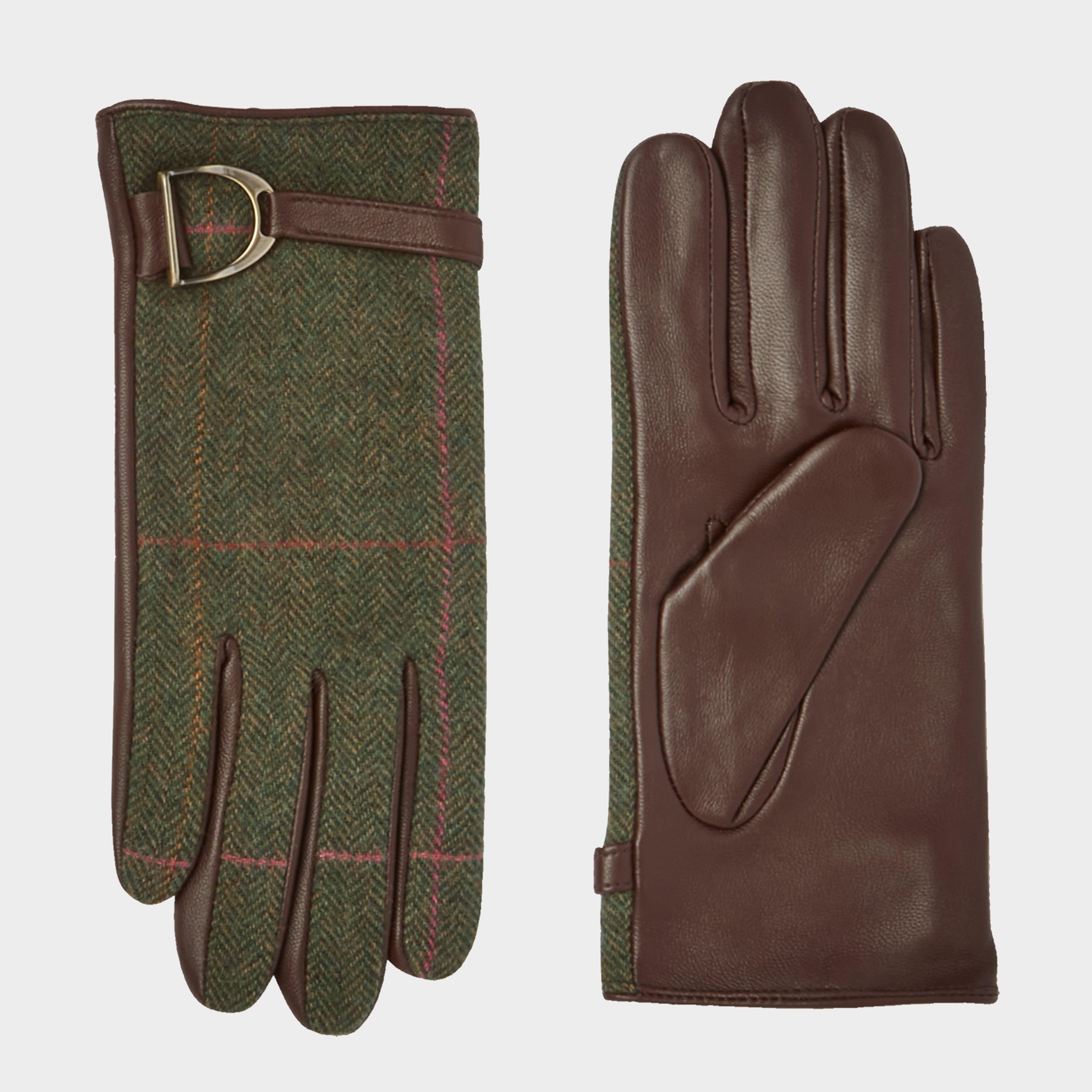Womens Allerdale Gloves Green Alder Tweed