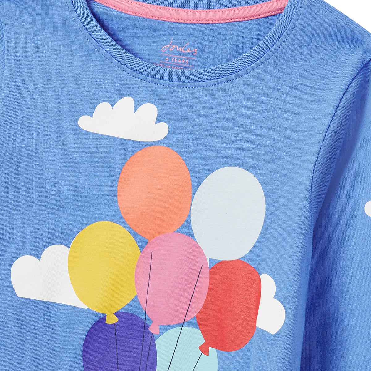 Kids Bessie T-Shirt Blue Dalmatian