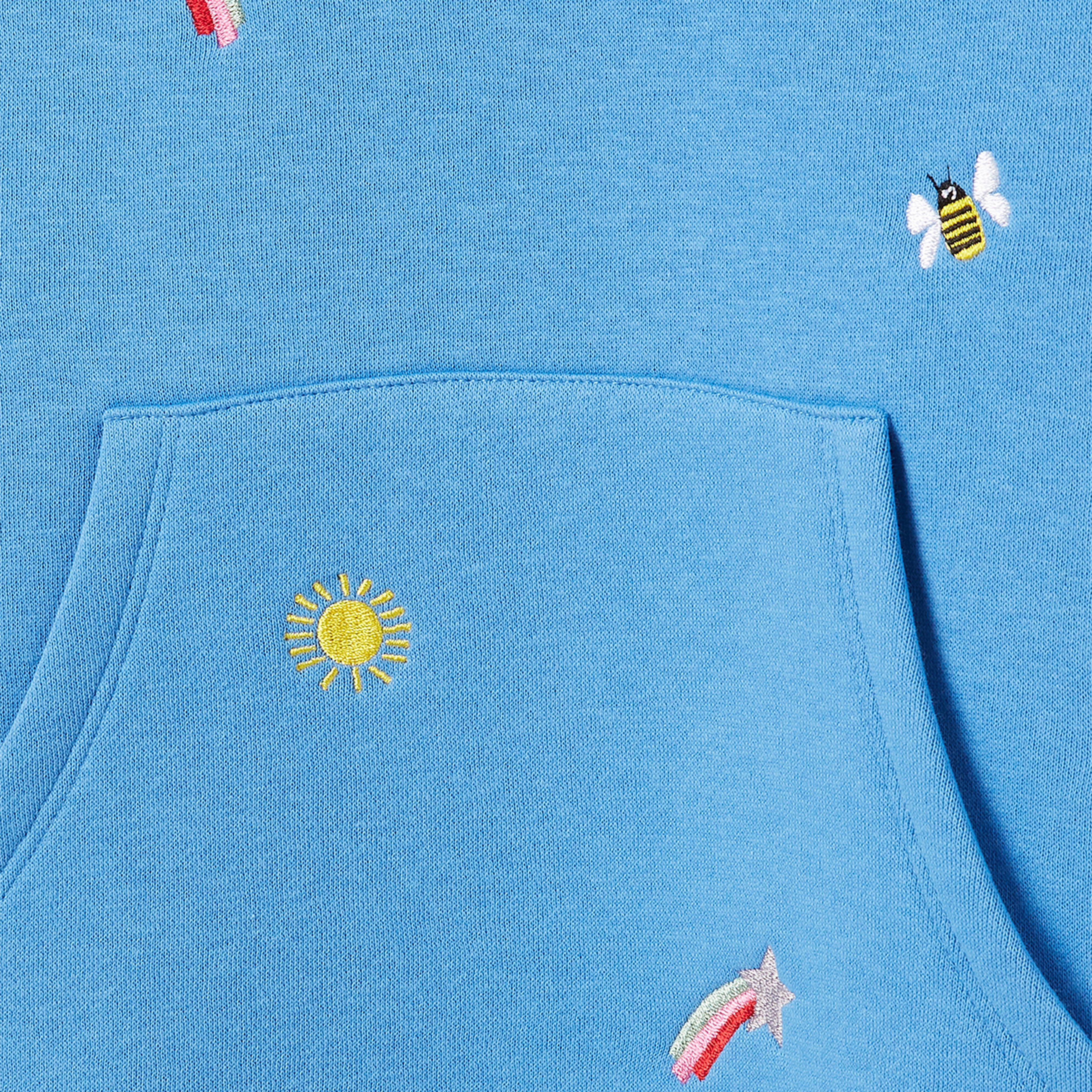 Kids Lucas Hoody Blue Weather