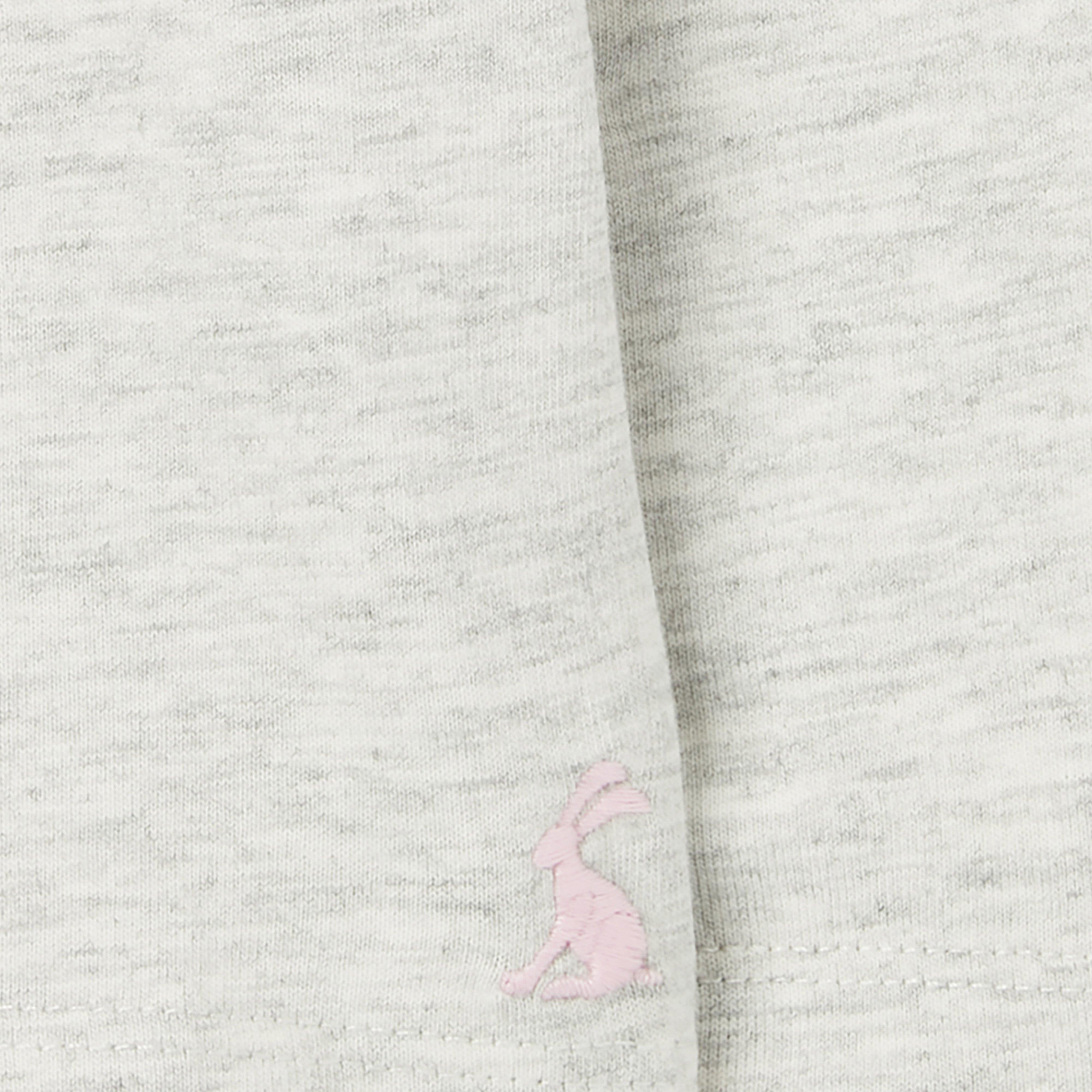 Kids Bessie Long Sleeve Screenprint T-Shirt Grey Animals