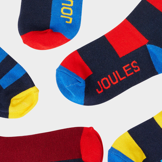 Kids Brill Bamboo Socks Rugby Stripes