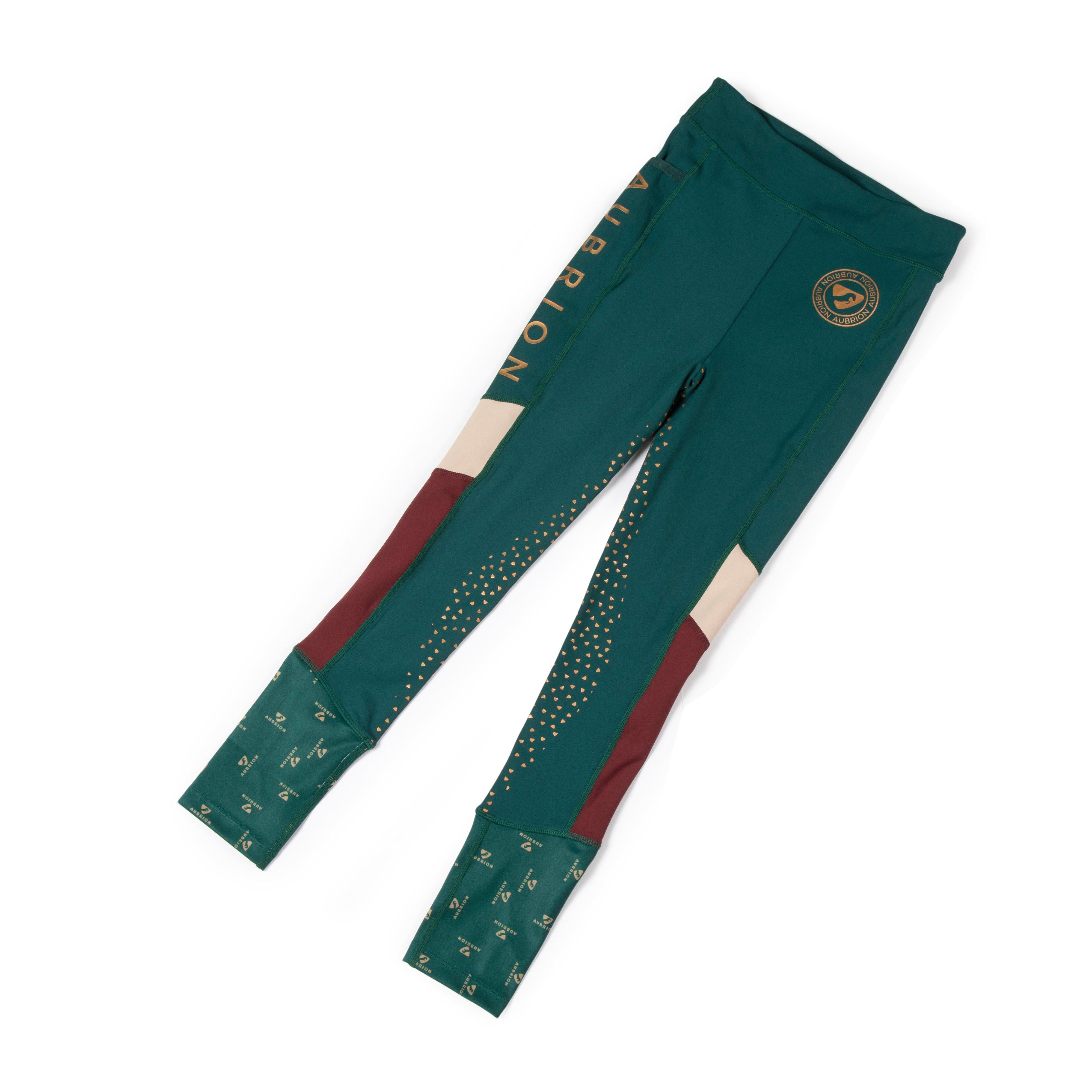 Kids Eastcote Riding Tights Dark Green