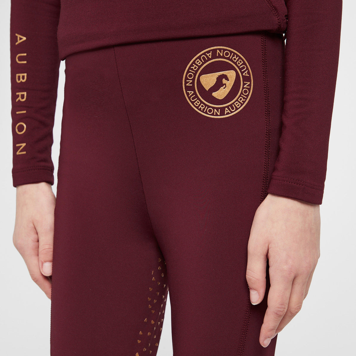 Kids Eastcote Riding Tights Wine