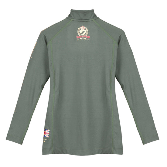 Kids Team Long Sleeved Base Layer Khaki