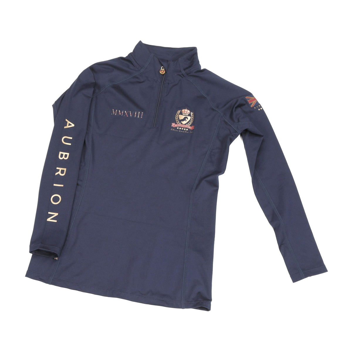 Kids Team Long Sleeved Base Layer Navy