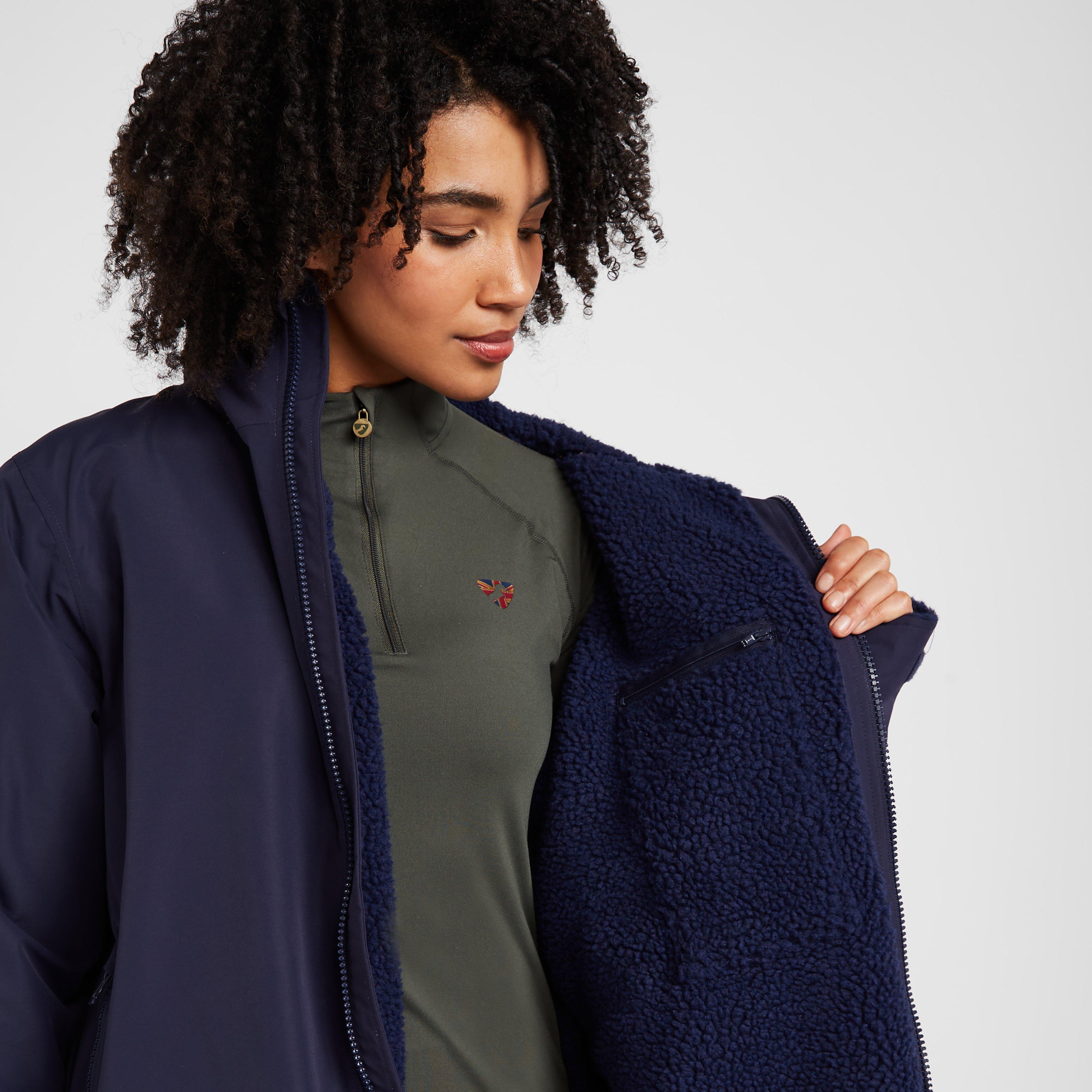 Womens Core All Weather Robe Navy