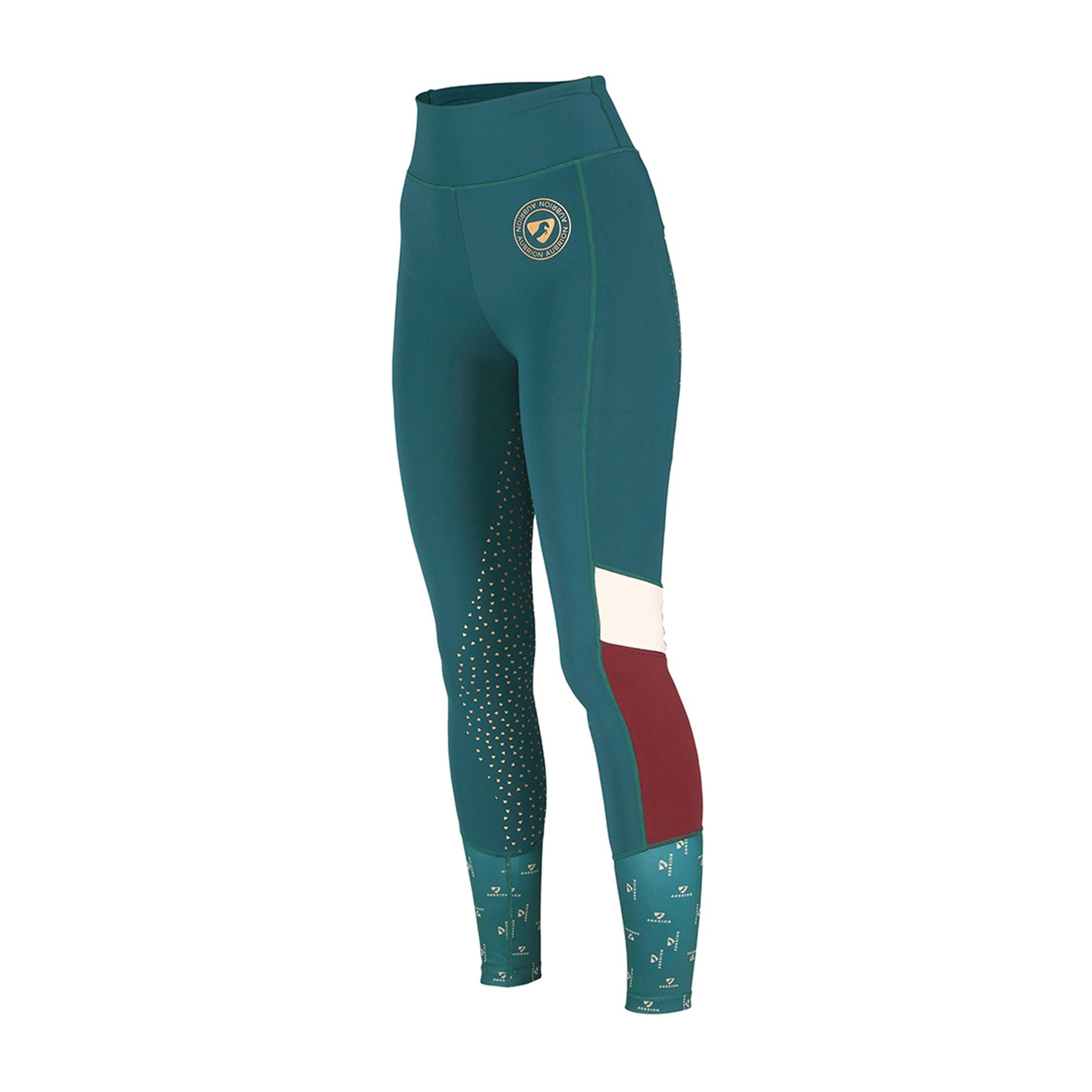 Womens Eastcote Riding Tights Dark Green