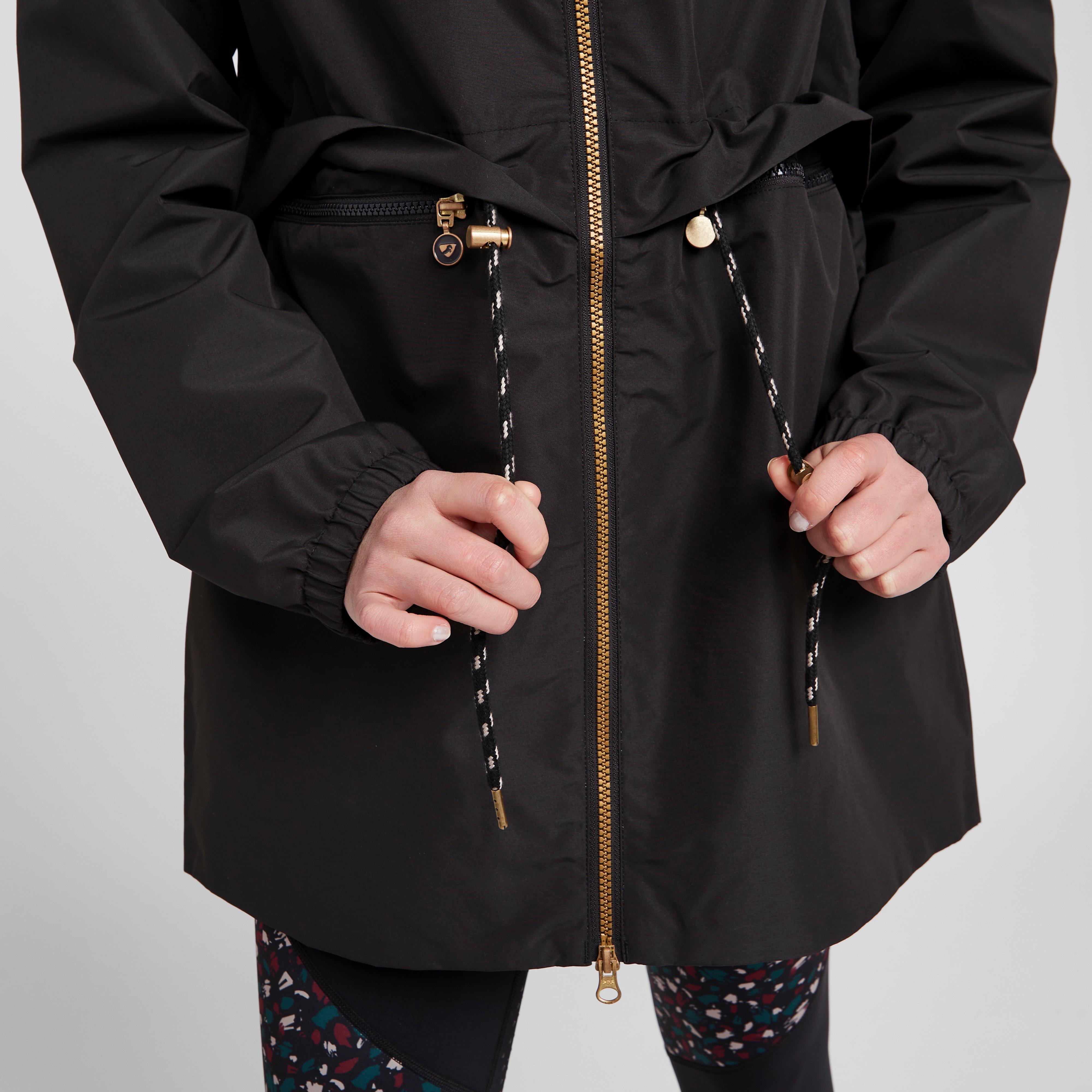 Womens Hackney Rain Jacket Charcoal