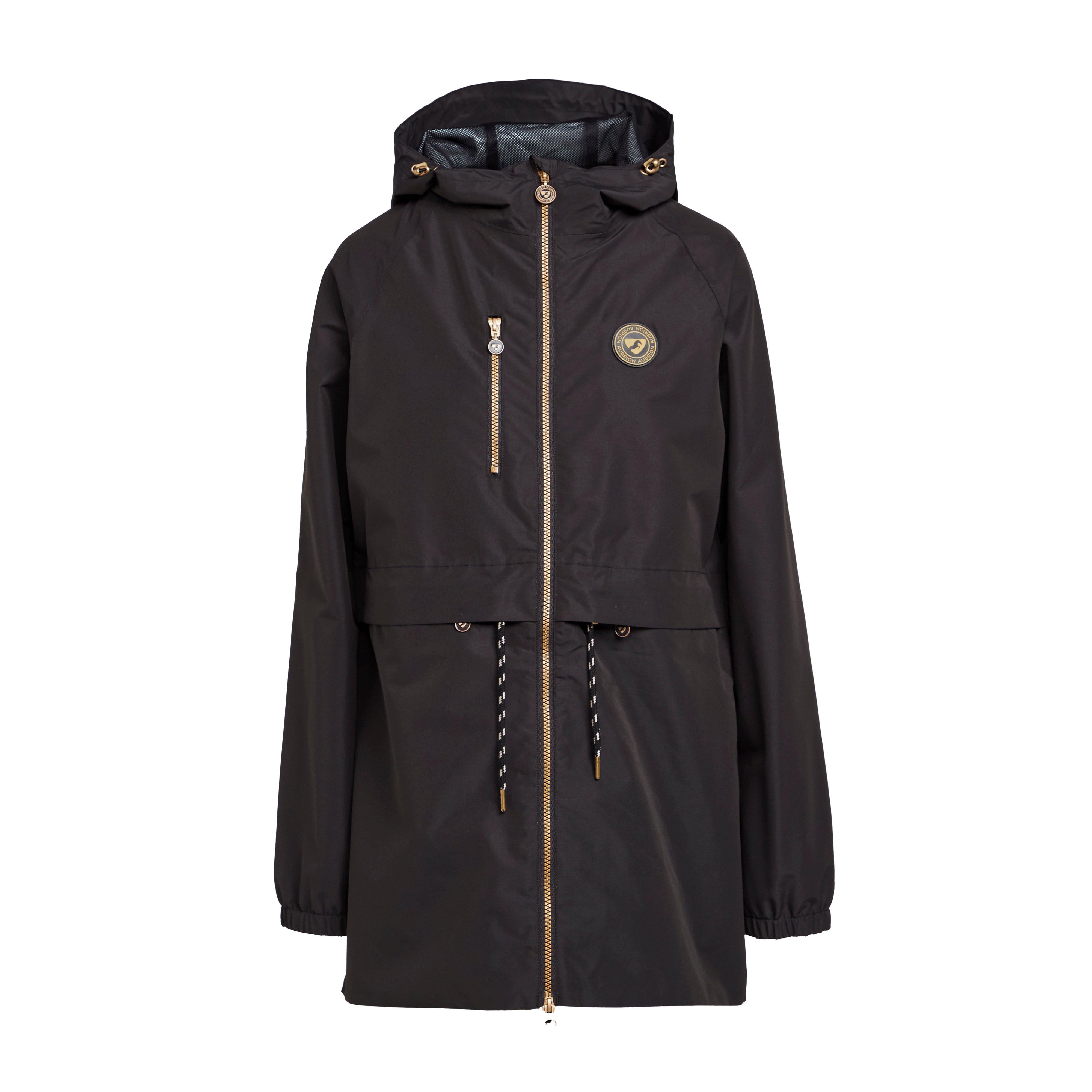 Womens Hackney Rain Jacket Charcoal