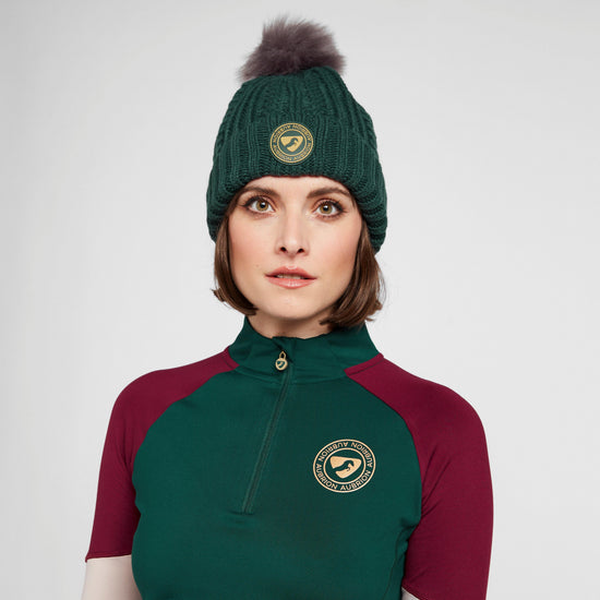 Womens Newbury Long Sleeved Base Layer Dark Green