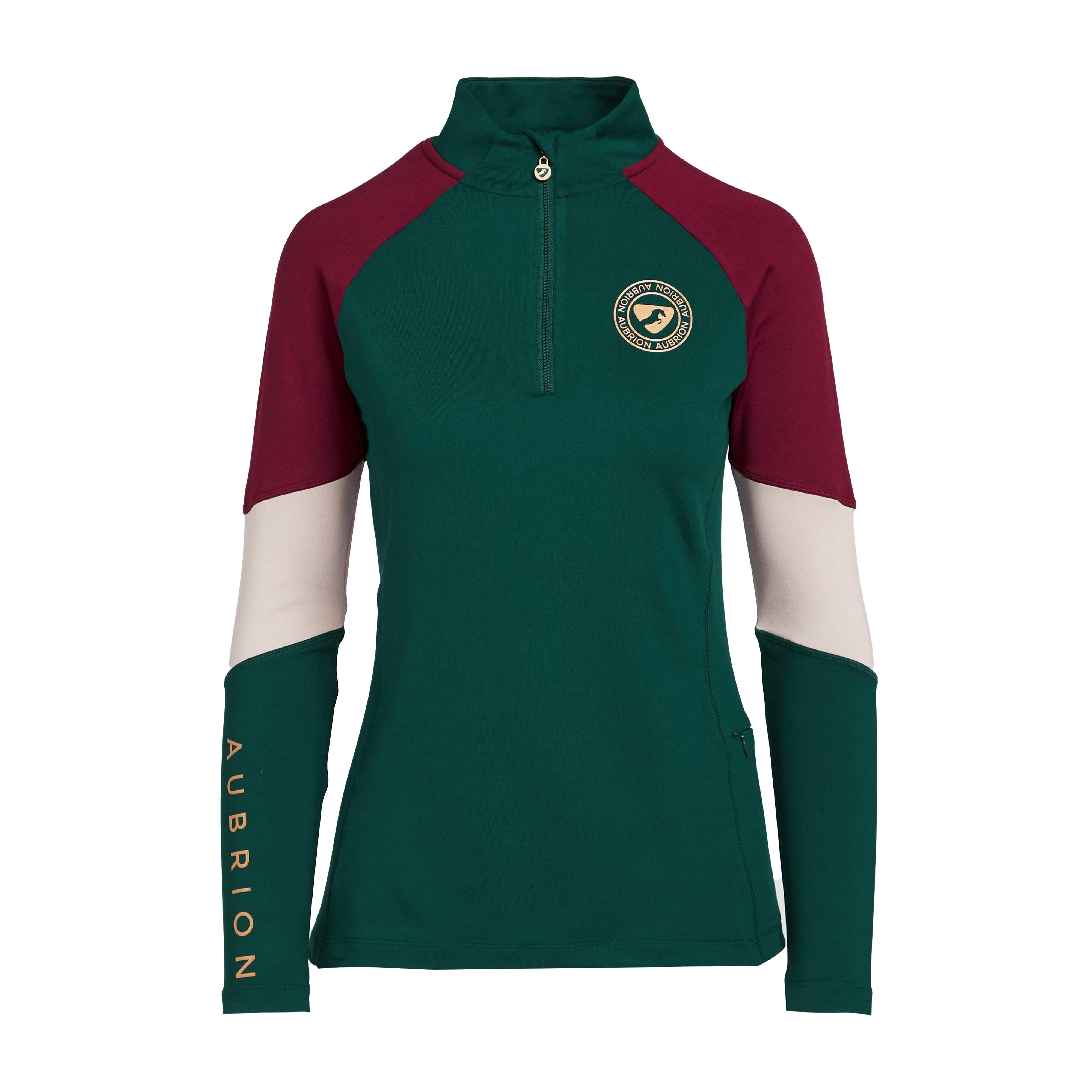 Womens Newbury Long Sleeved Base Layer Dark Green
