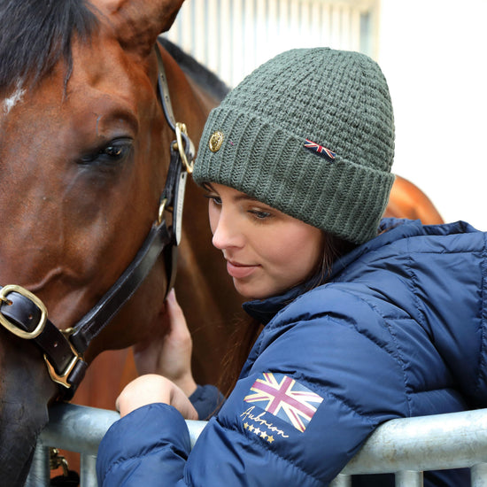 Womens Team Beanie Khaki