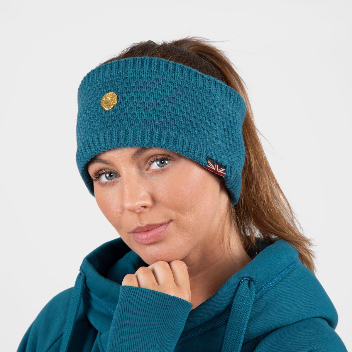 Womens Team Headband Teal
