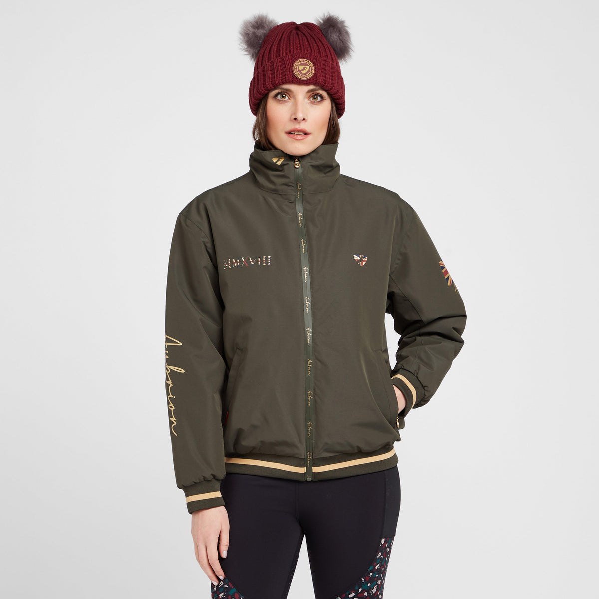 Womens Team Jacket Khaki