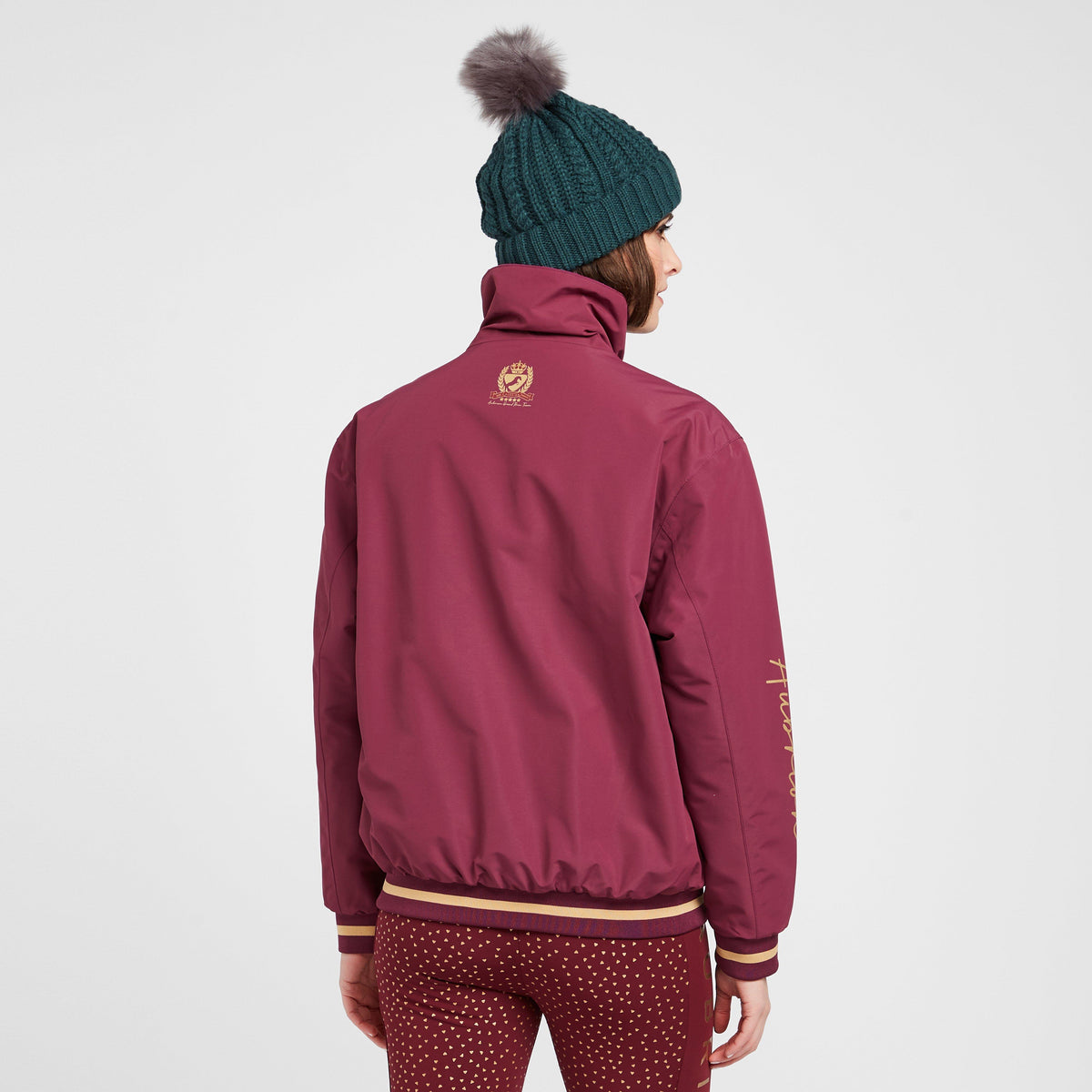 Womens Team Jacket Mulberry