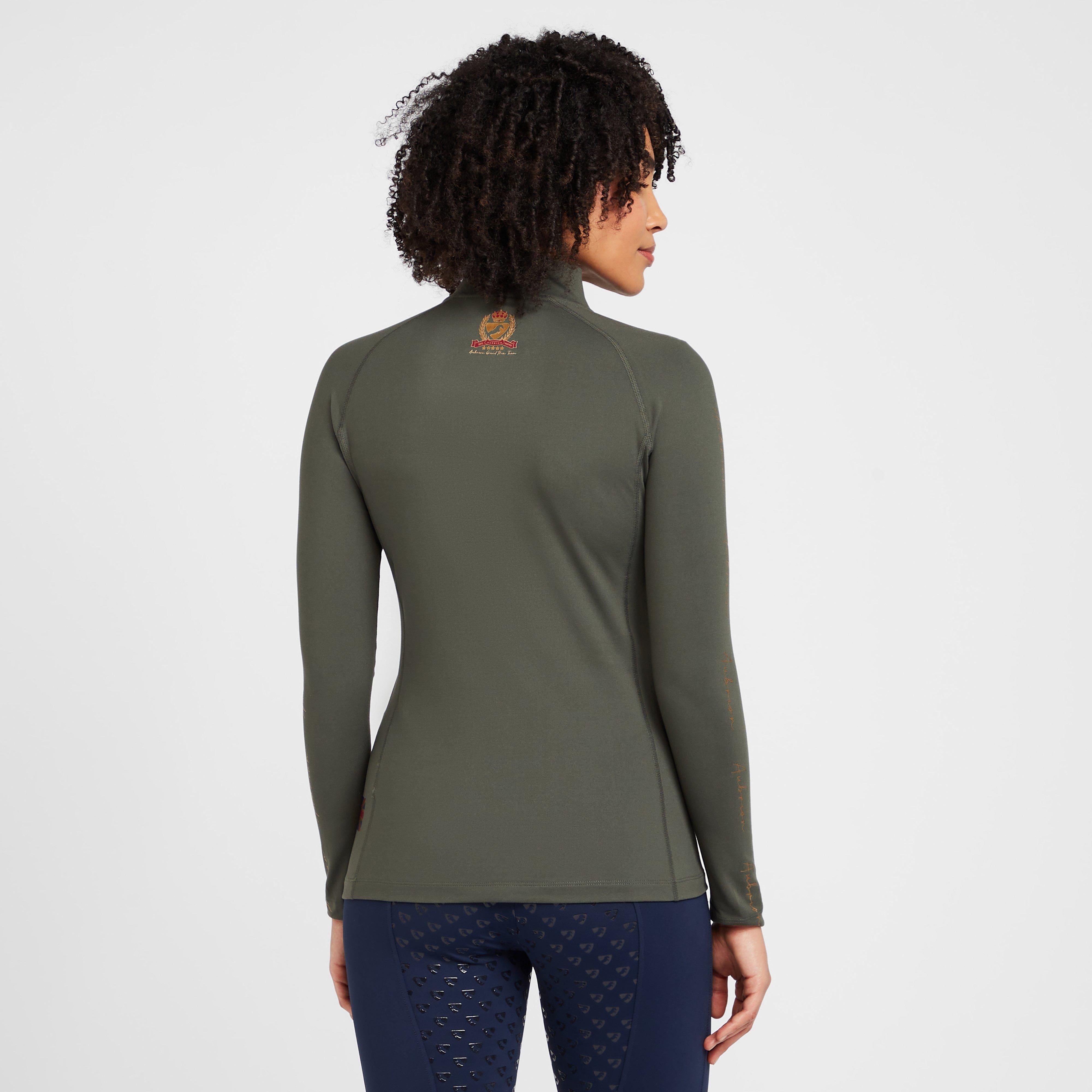 Womens Team Long Sleeved Base Layer Khaki