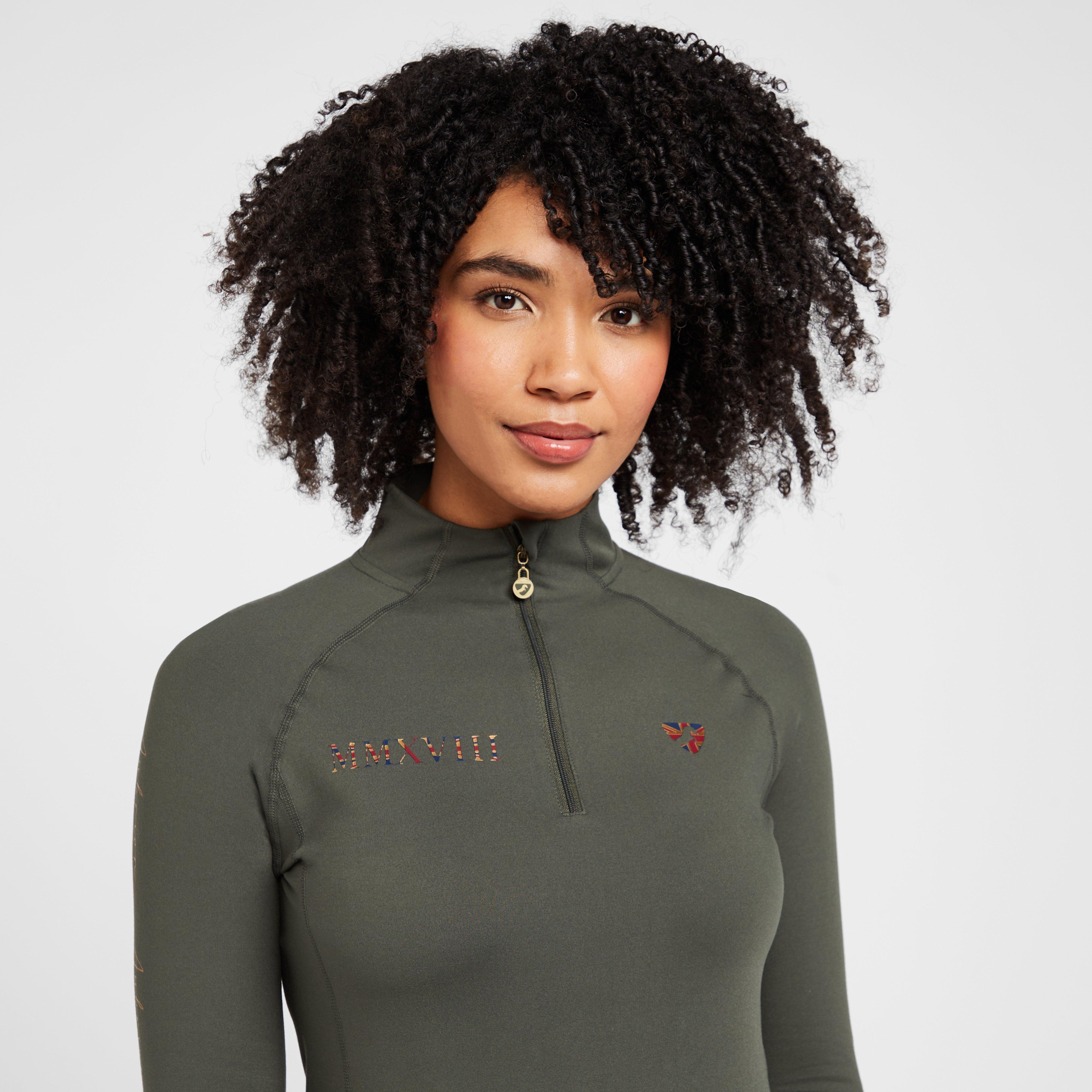 Womens Team Long Sleeved Base Layer Khaki