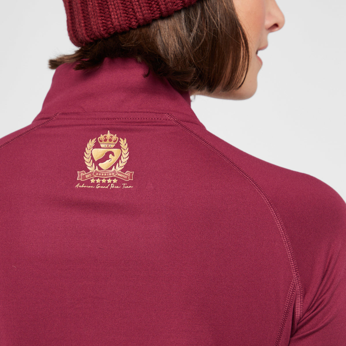 Women's Team Long Sleeved Base Layer Mulberry