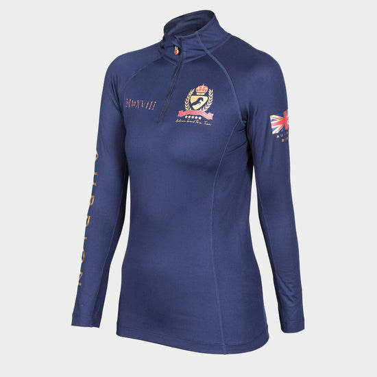 Women's Team Long Sleeved Base Layer Navy