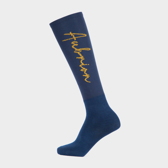 Womens Team Winter Socks Navy Blue