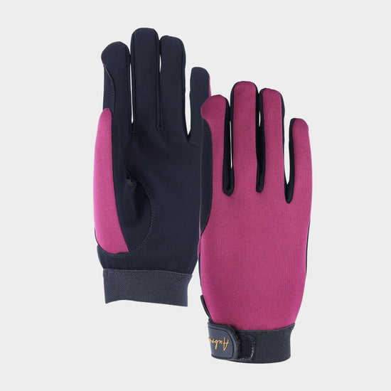 Womens Team Winter Riding Gloves Mulberry