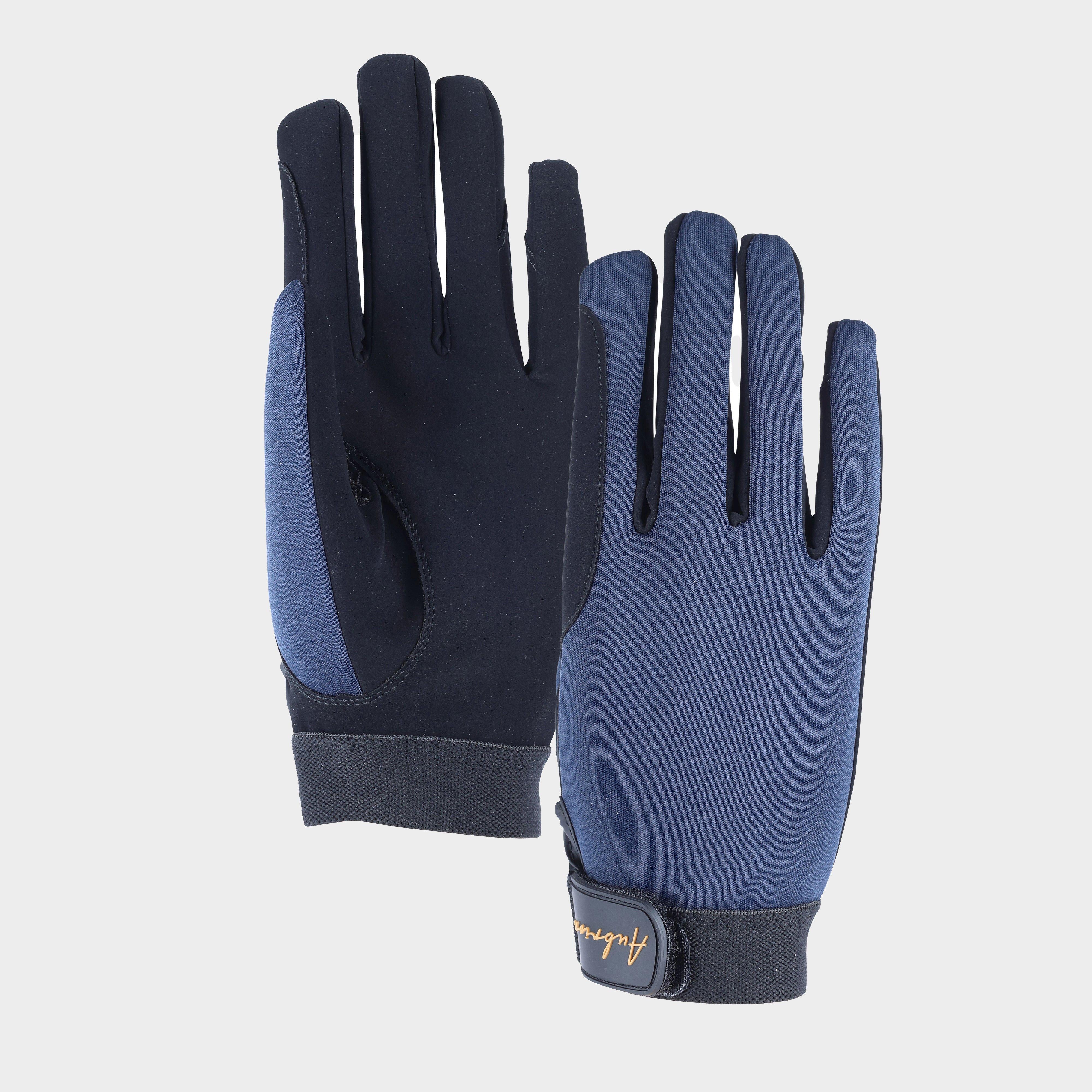 Womens Team Winter Riding Gloves Navy