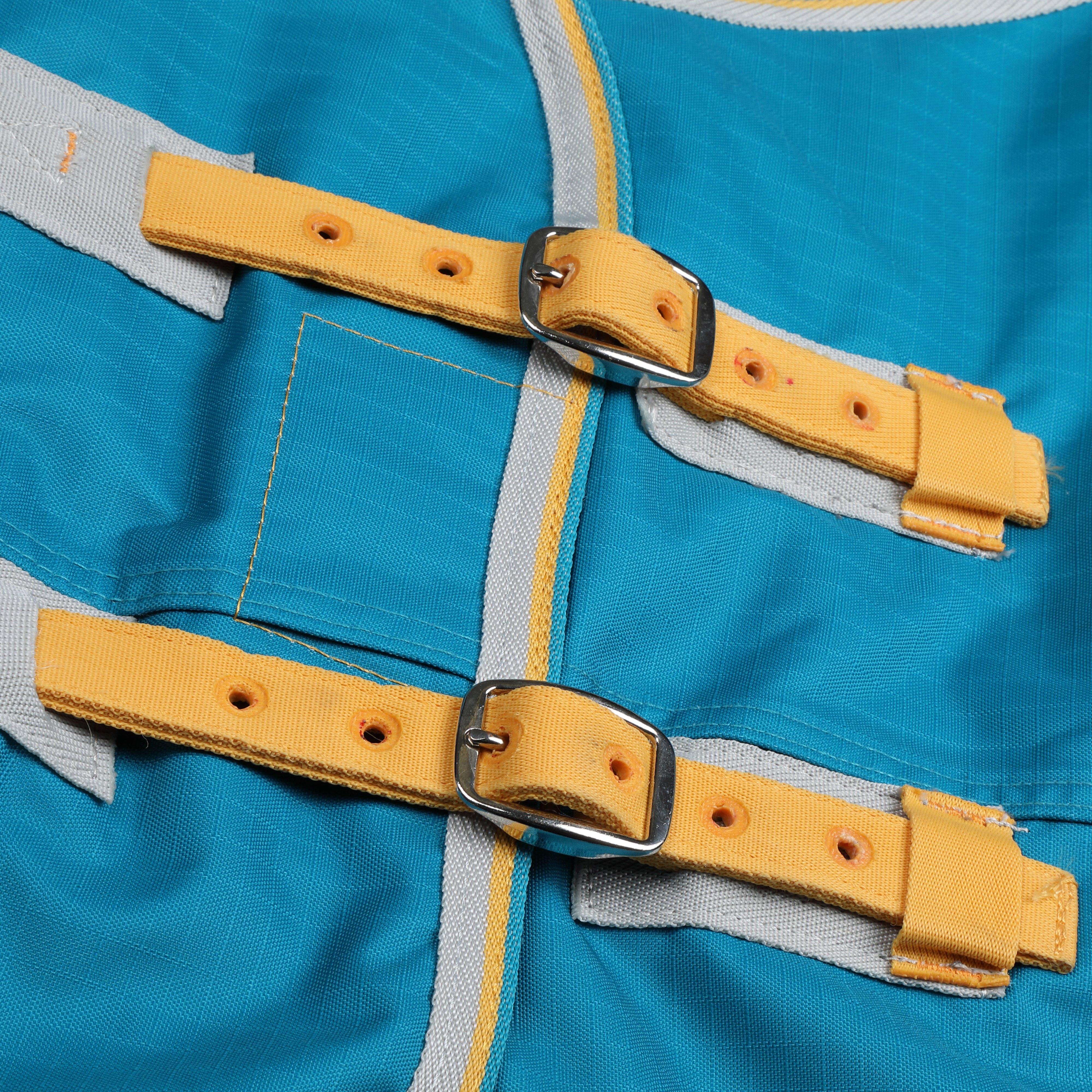 Tempest Original 50g Standard Neck Turnout Rug Navy/Orange.