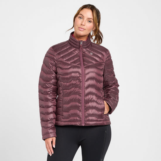 Womens Ideal Down Jacket Iridescent Wild Ginger