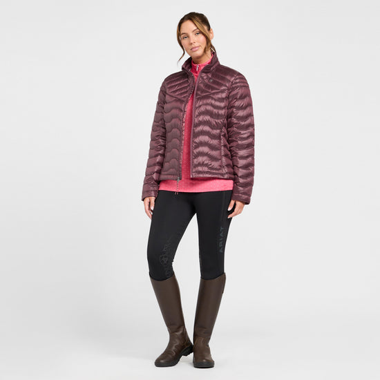 Womens Ideal Down Jacket Iridescent Wild Ginger