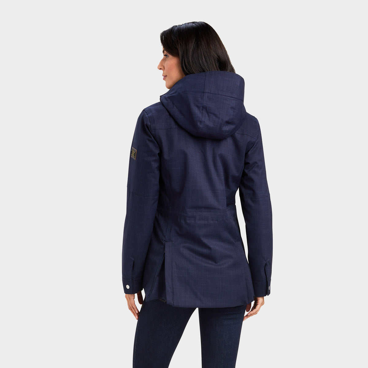 Womens Sterling Waterproof Insulated Parka Navy Heather