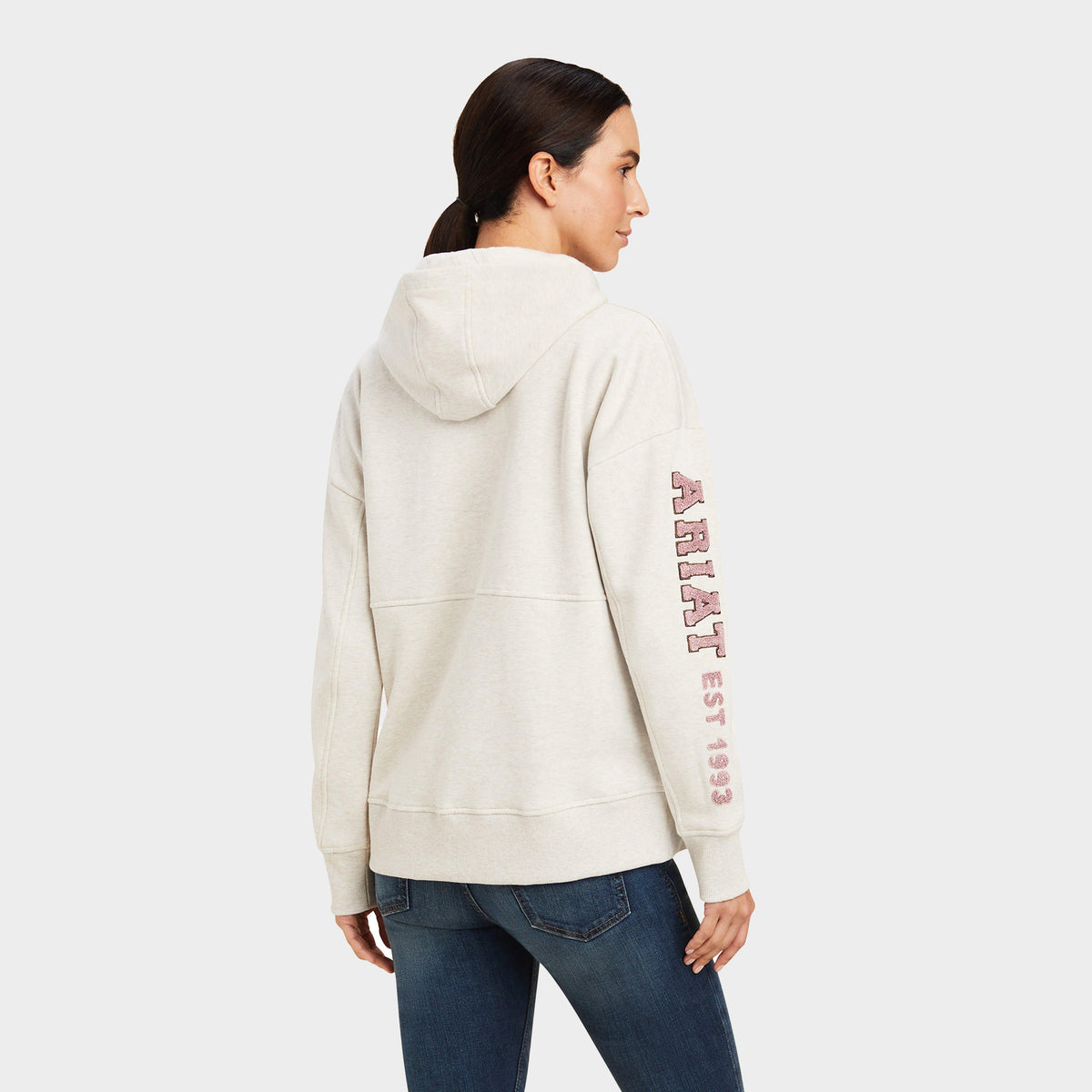 Womens Rabere Hoodie Oatmeal Heather
