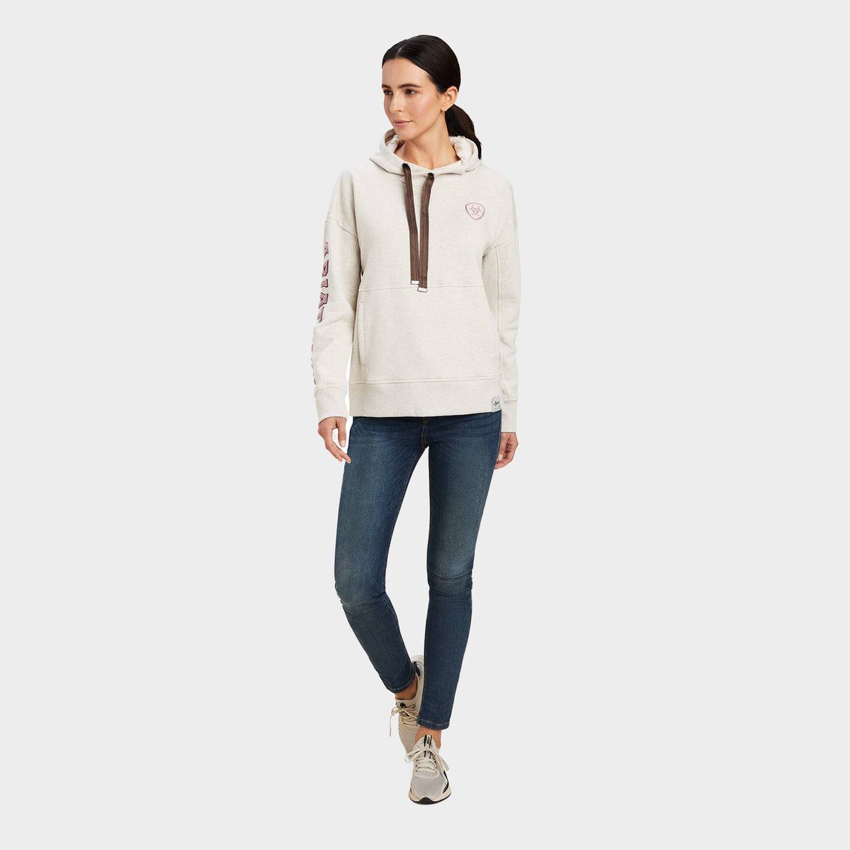 Womens Rabere Hoodie Oatmeal Heather