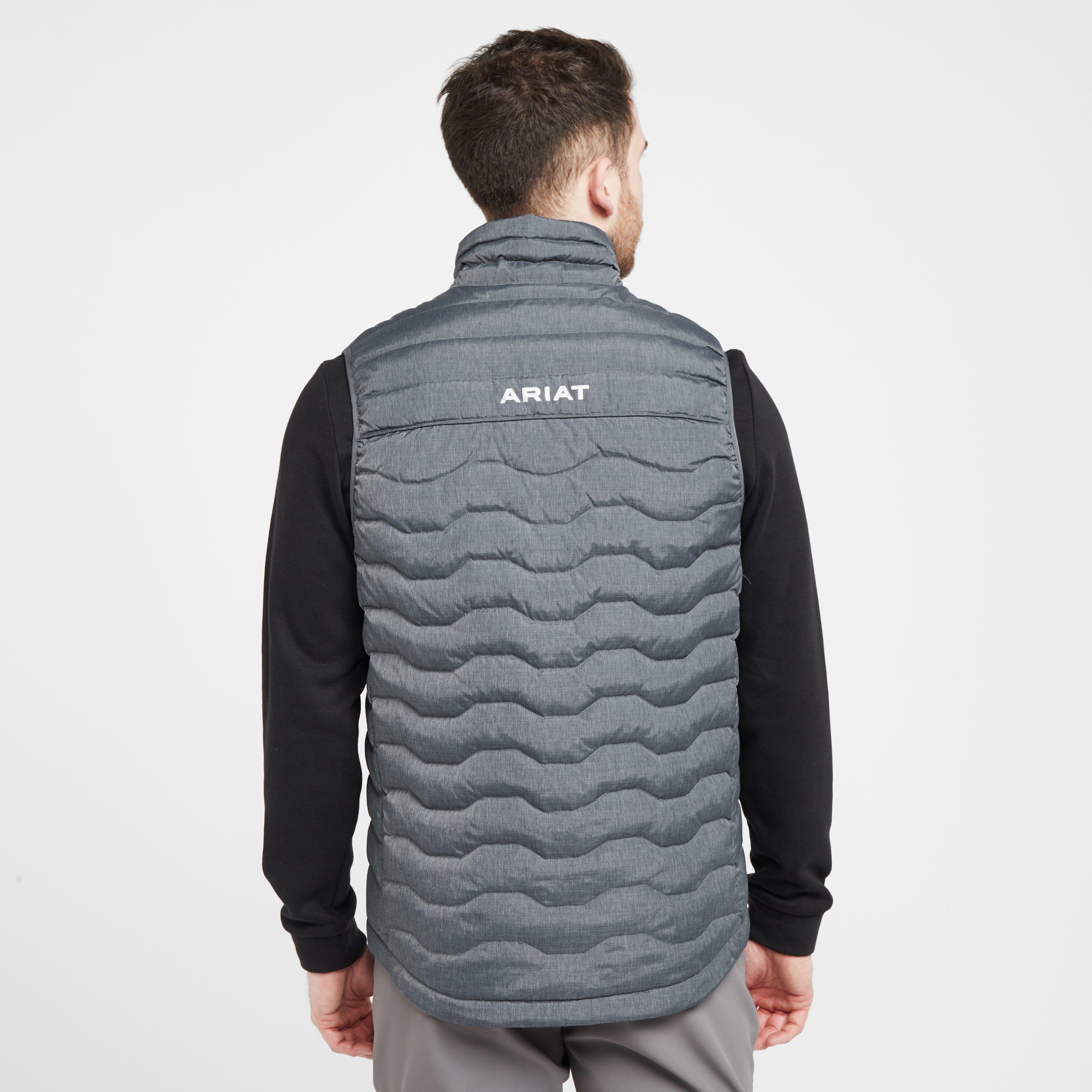 Mens Ideal Down Gilet Charcoal Heather