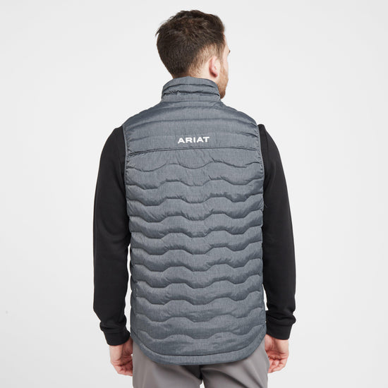 Mens Ideal Down Gilet Charcoal Heather
