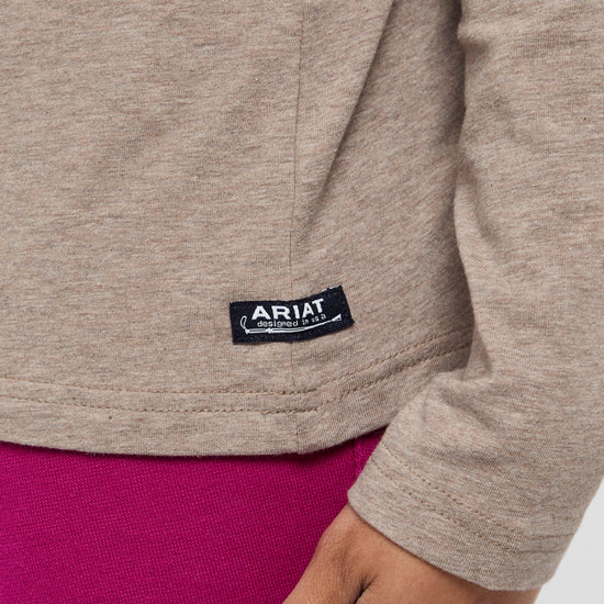 Kids Different Color T-Shirt Banyan Bark Heather