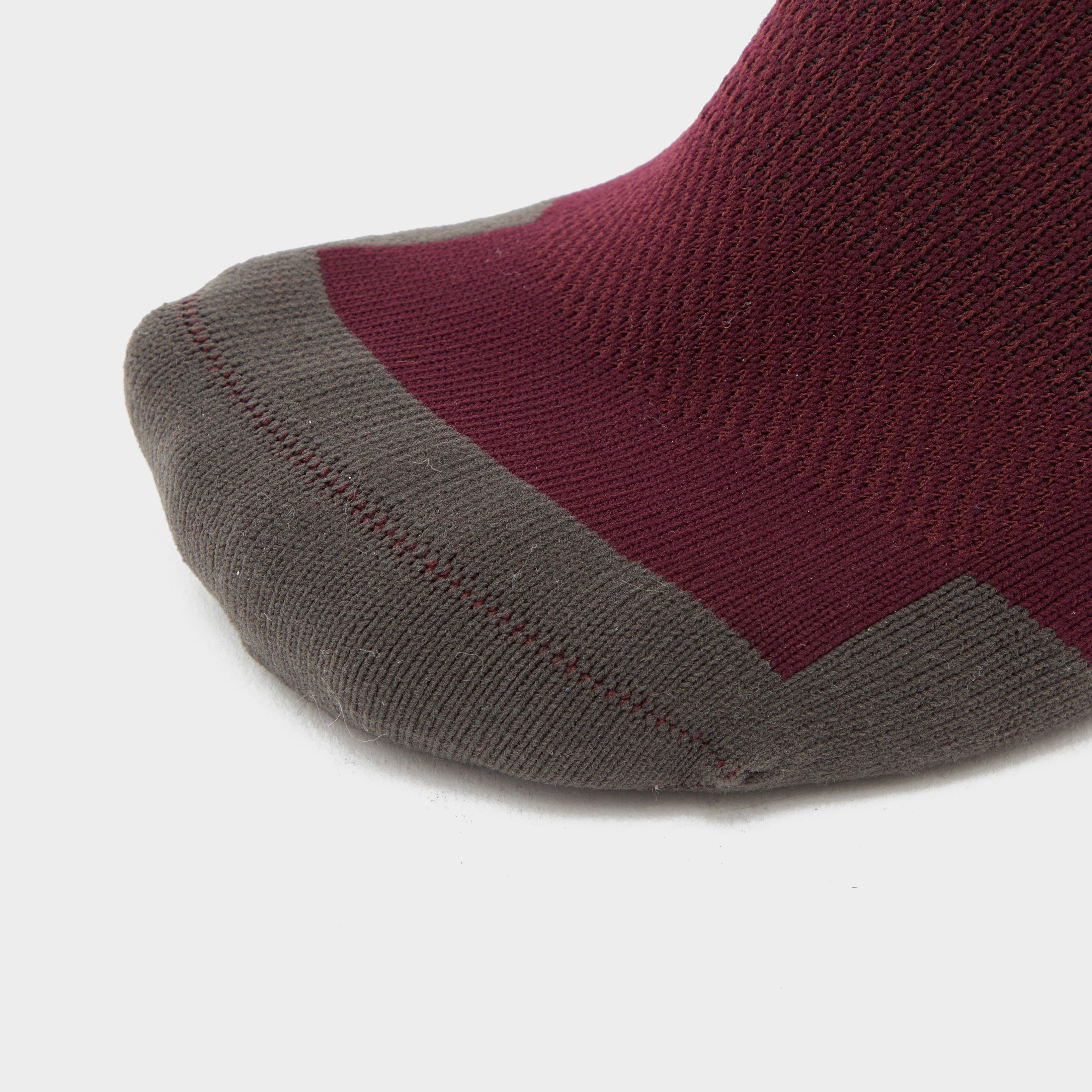 TEK Slimline Performance Socks Mulberry/Ebony