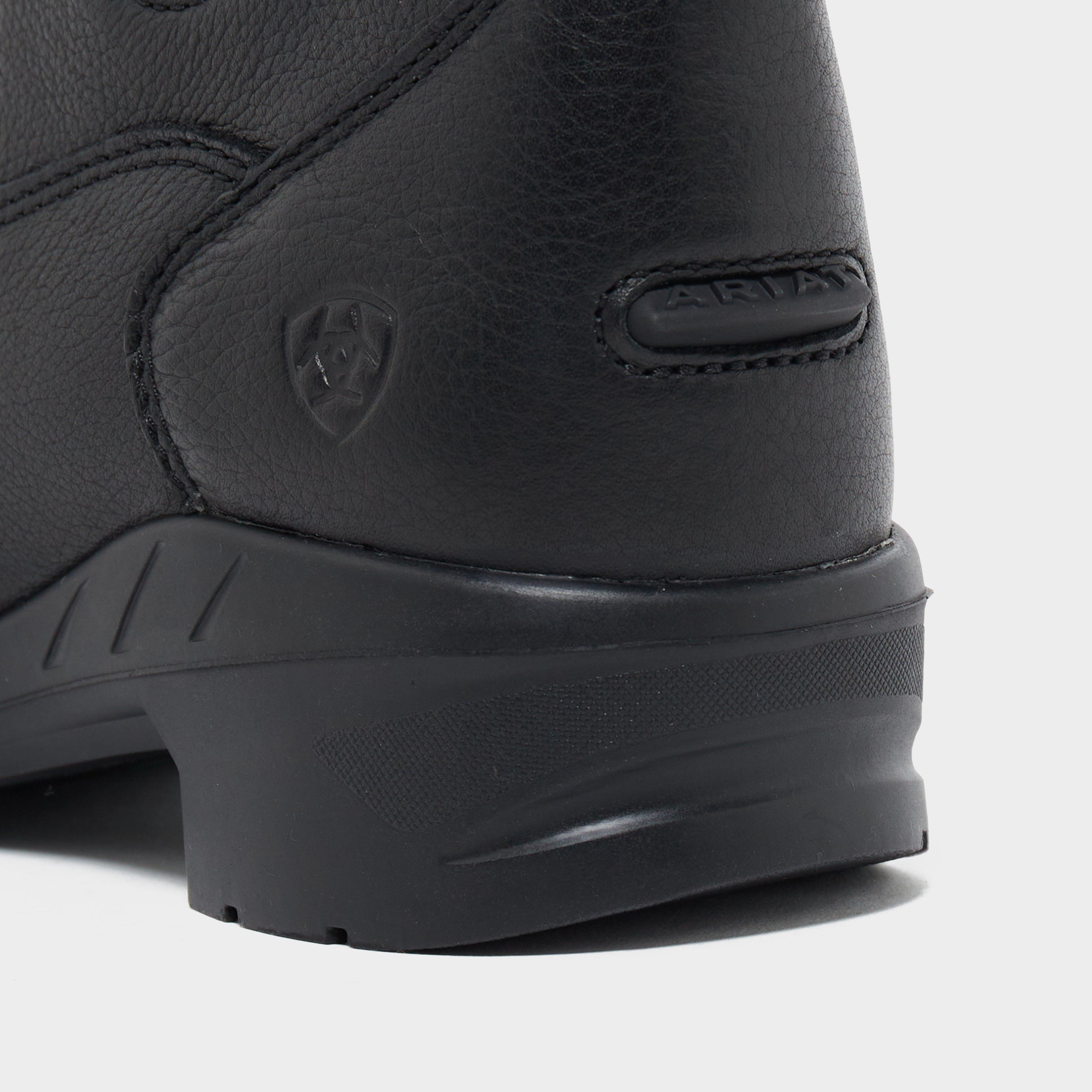 Womens Heritage IV Steel Toe Zip Paddock Boot Black