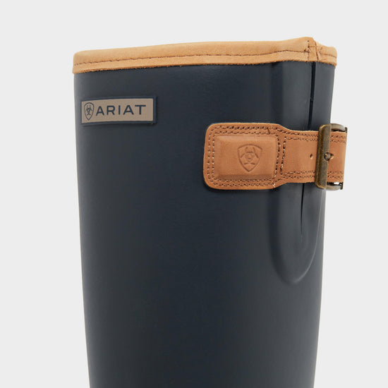 Womens Burford Insulated Wellington Boots Navy