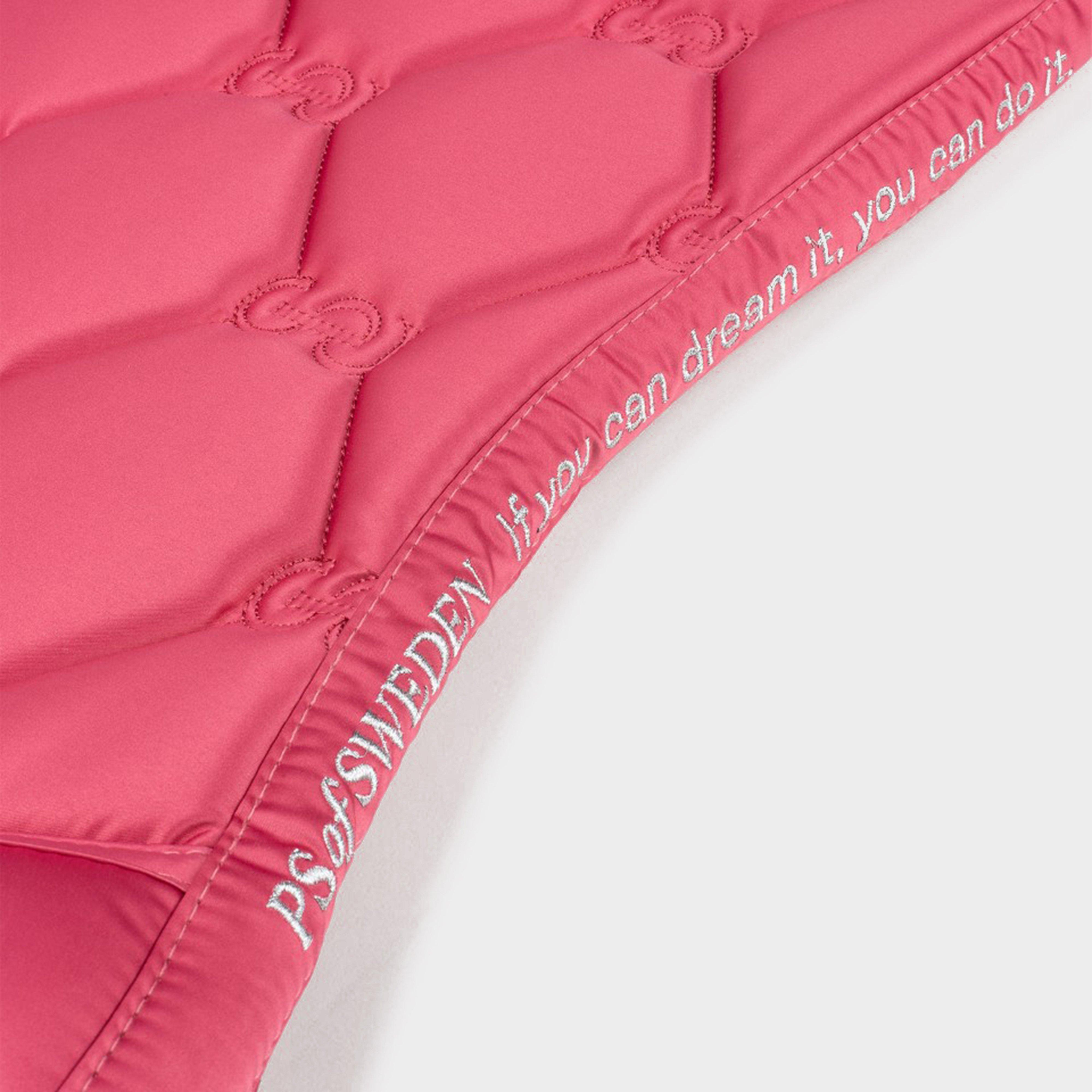 Essential Dressage Saddle Pad Berry Pink