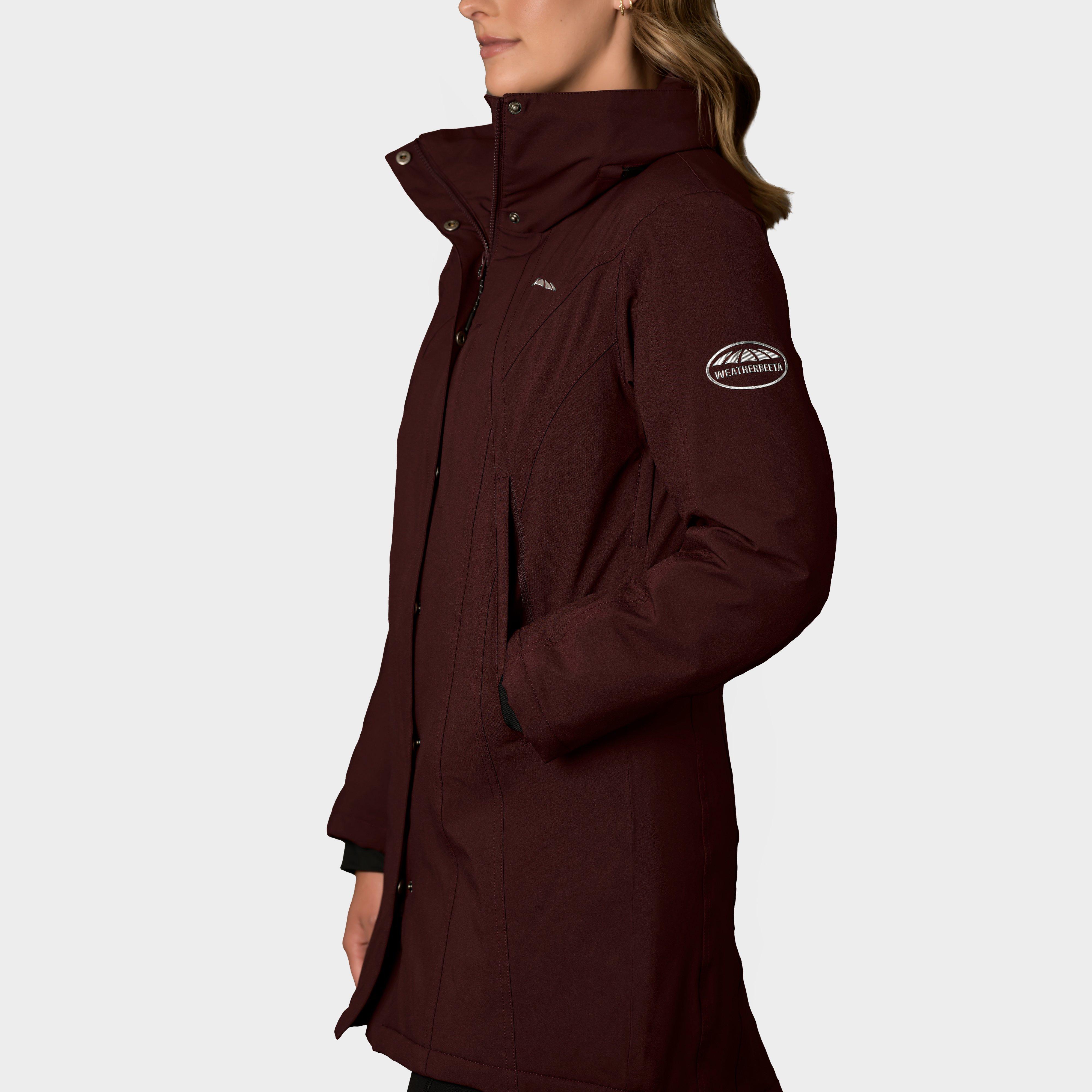 Womens Kyla Waterproof Jacket Mulberry