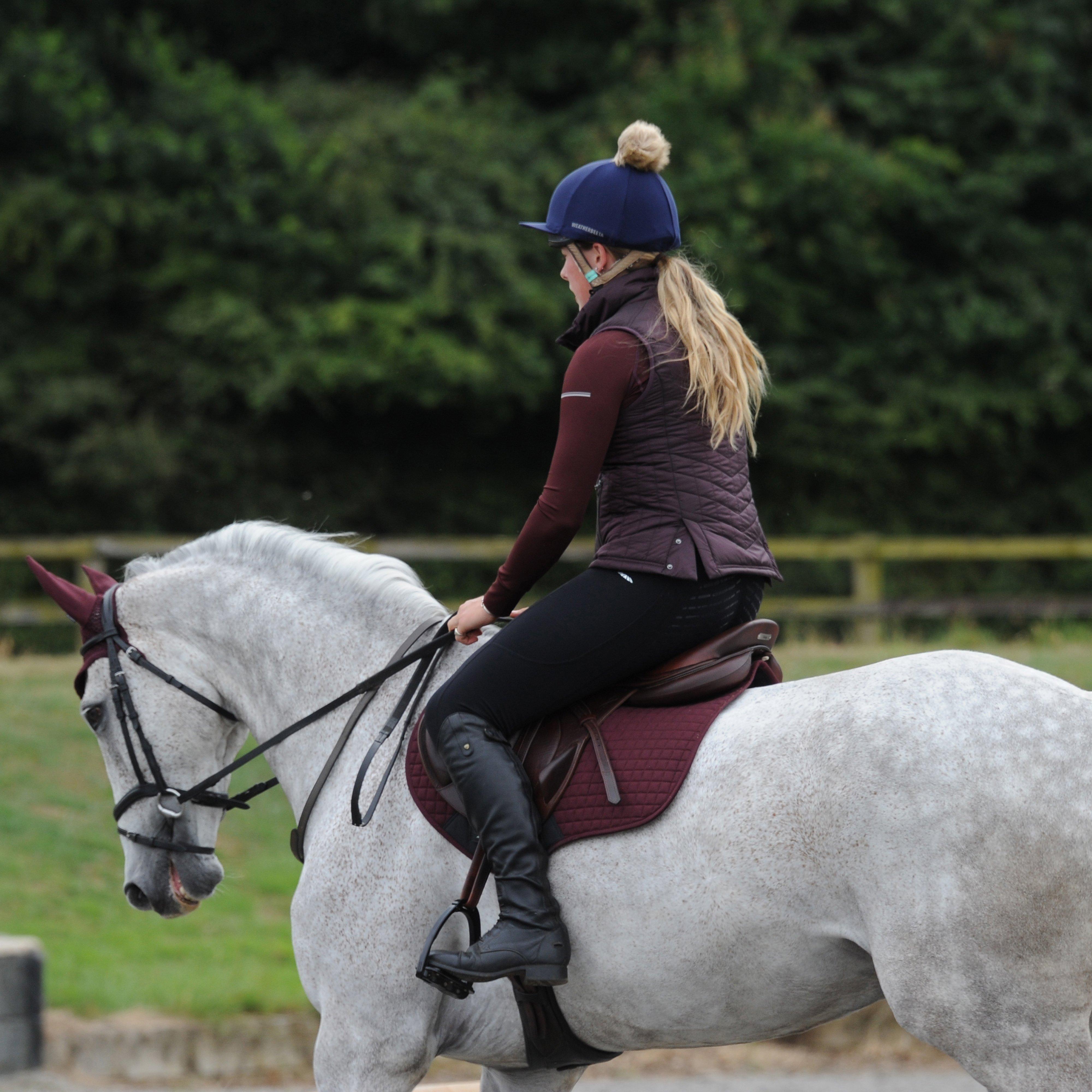 Womens Gia Puffer Vest Mulberry