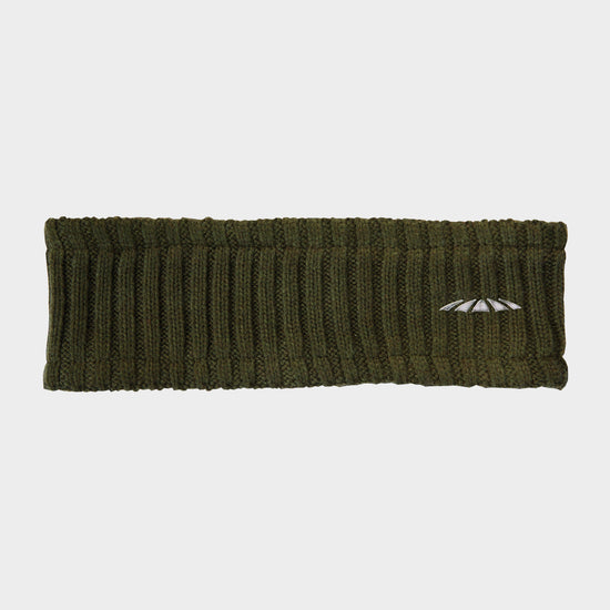 Womens Knit Headband Olive