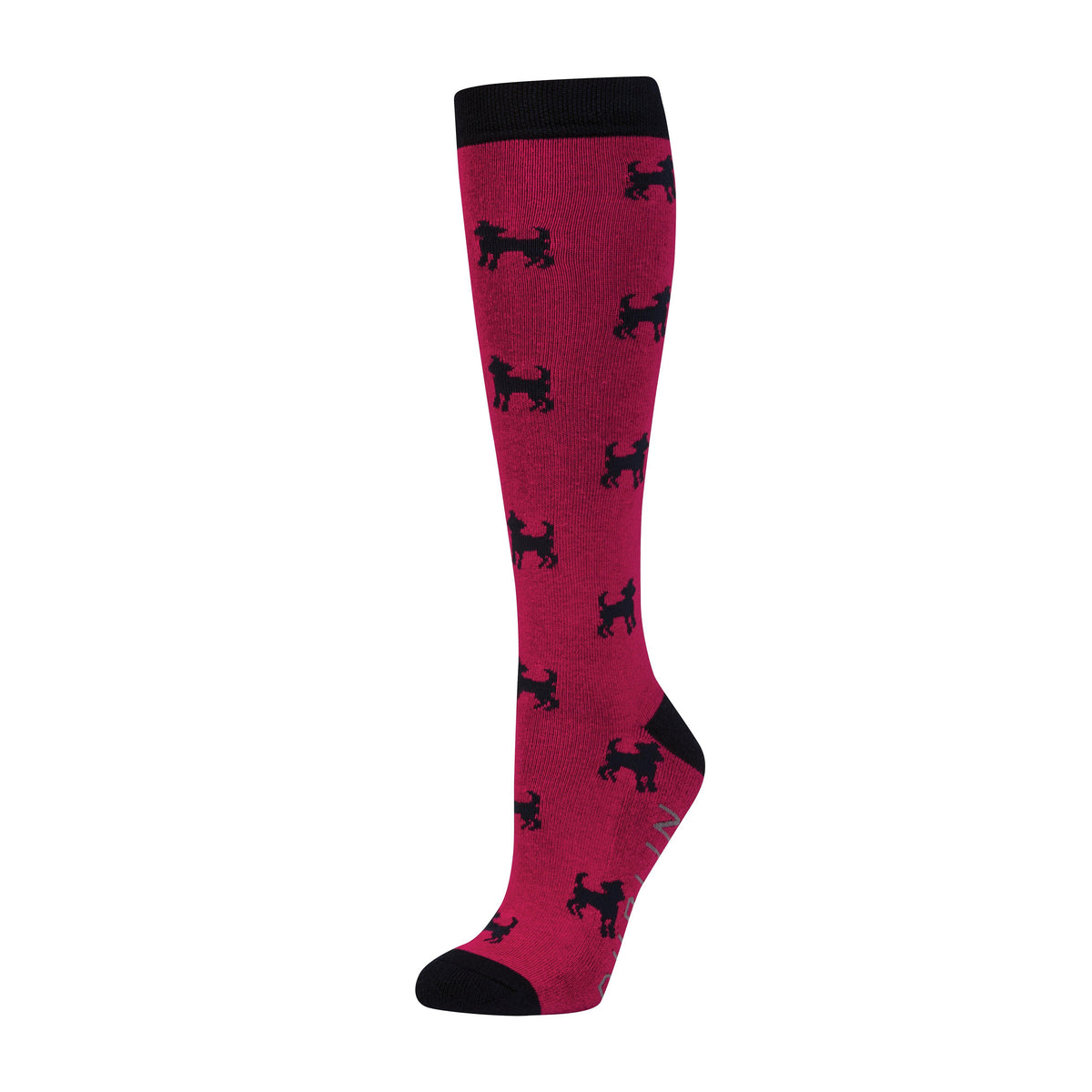 Womens Socks Red Dogs
