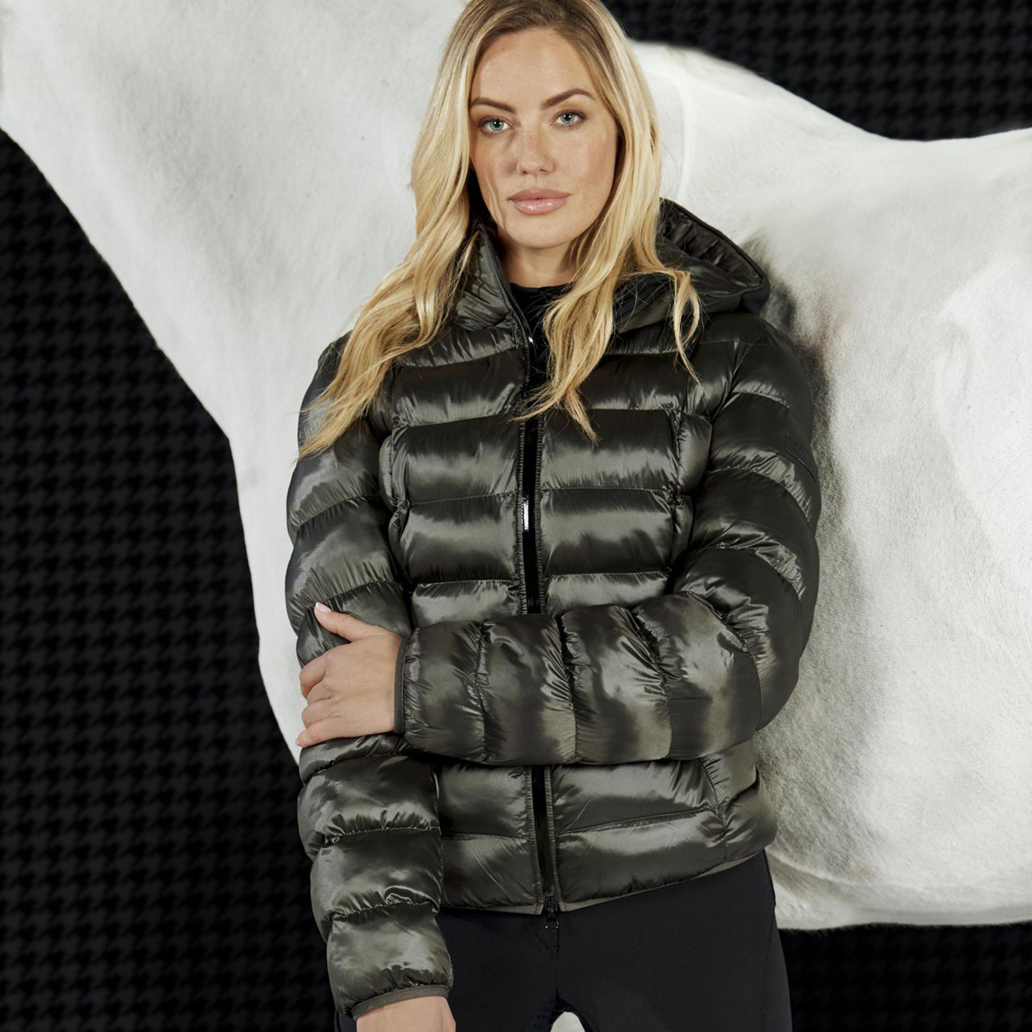 Womens Suri Jacket Black Olive