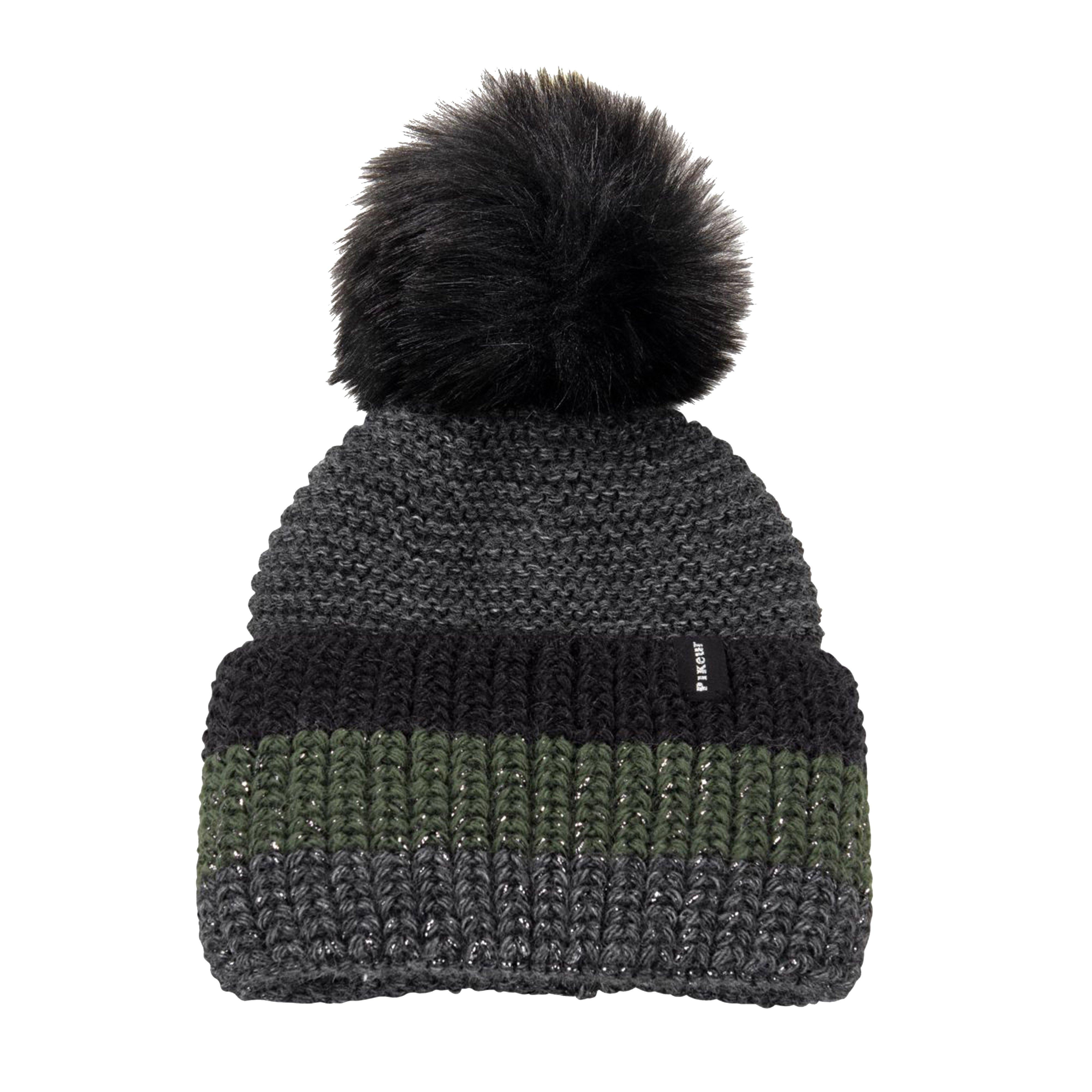 Womens Bobble Hat Grey