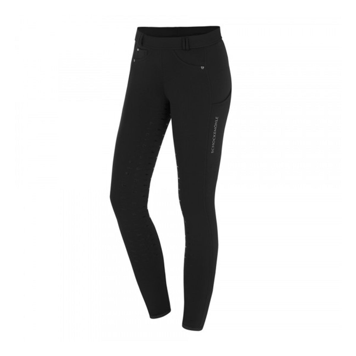 Womens Winter Riding Tights Black