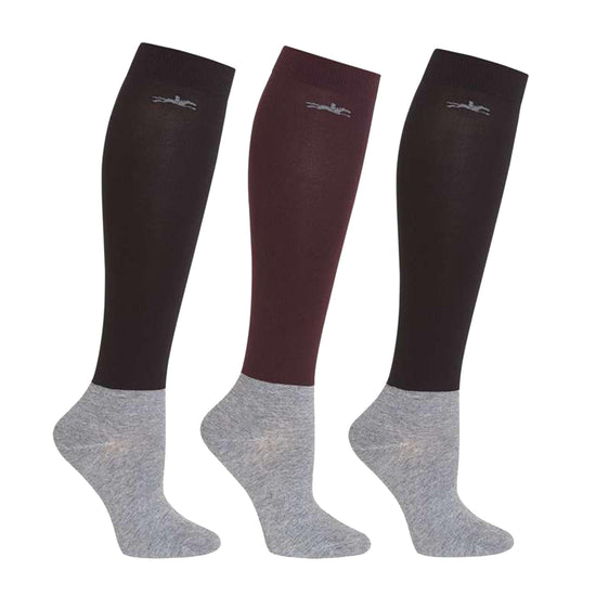 Womens Training Socks Black/Wine