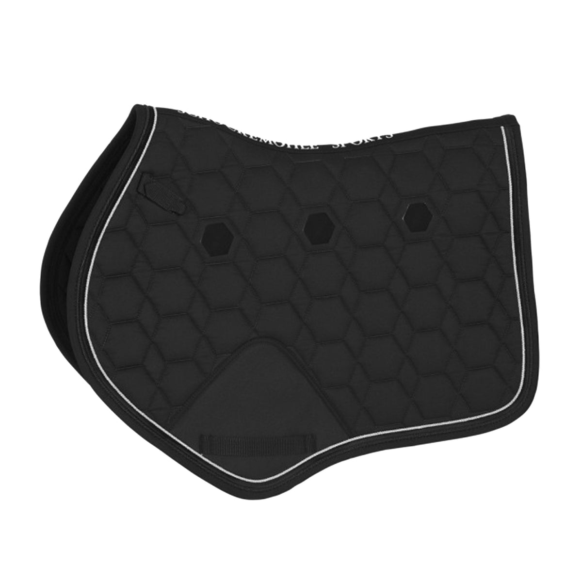 Power Show Jumping Saddle Pad Black